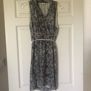 Aritzia Wilfred patterned silk dress